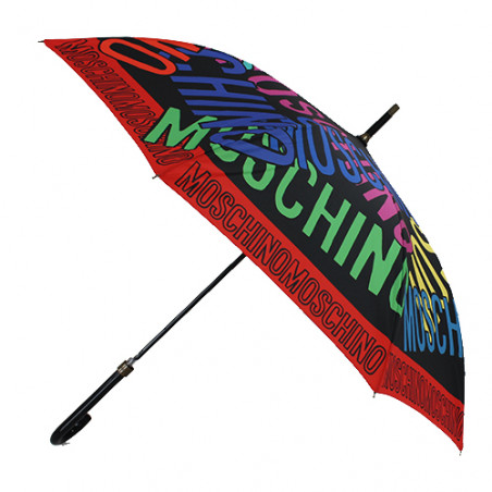 Parapluie logos multicolores Moschino