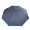Parapluie pliant bleu avec liseret Hugo BOSS