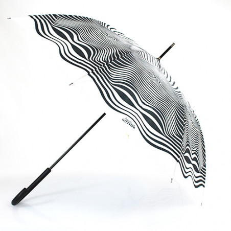 Parapluie canne zebra jean paul gaultier