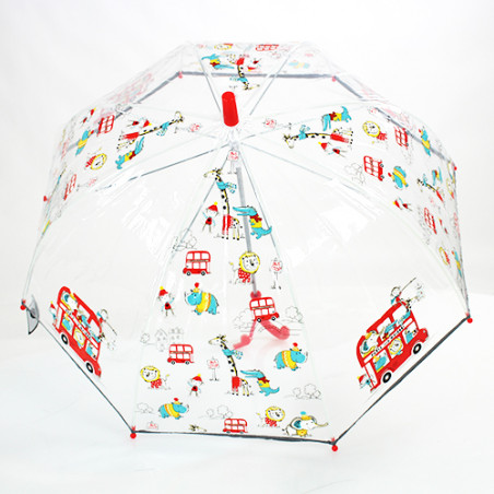 Parapluie enfant transparent taxi brousse