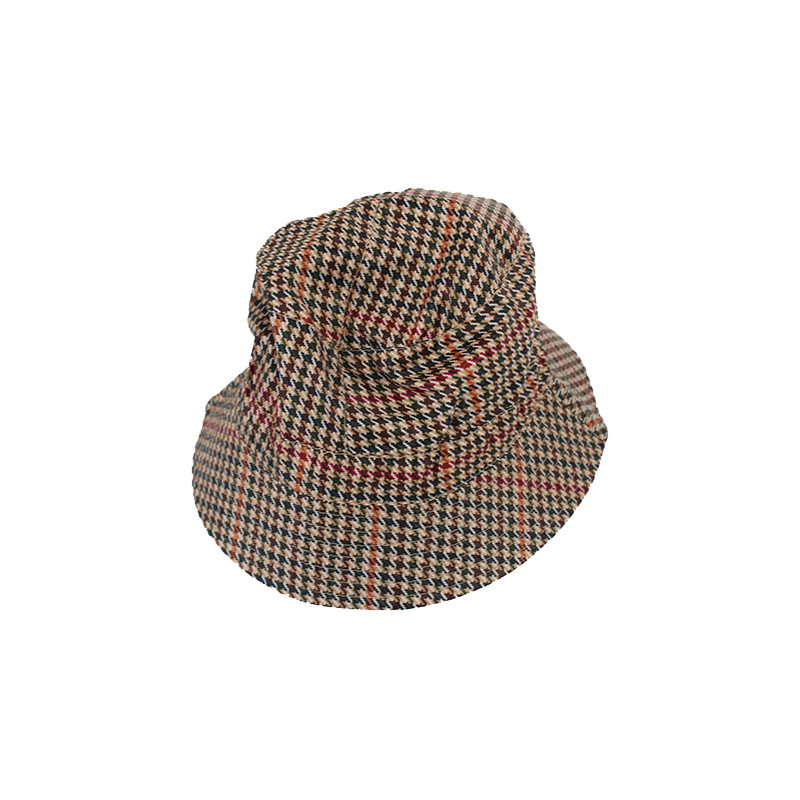 Bob de pluie léger pied de poule pour femme 