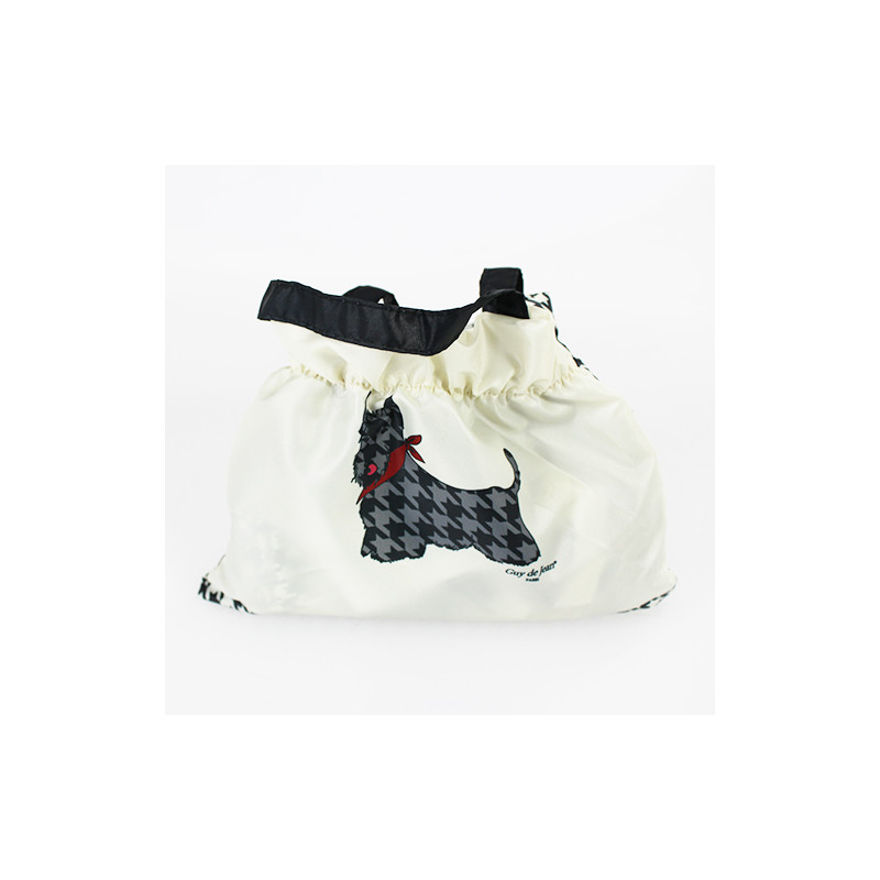 Parapluie ultra plat pochon chien scottish