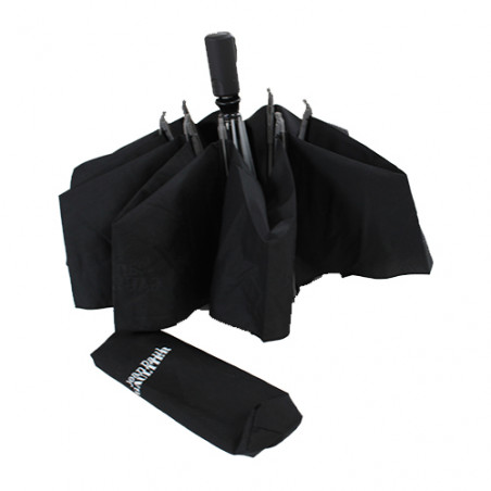 Parapluie pliant noir ouverture inversée Jean Paul Gaultier