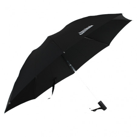 Parapluie pliant noir ouverture inversée Jean Paul Gaultier