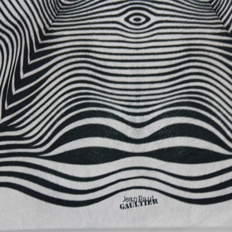 Petit parapluie pliant zebra jean paul gaultier