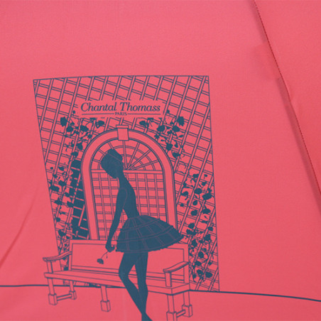 Parapluie canne rouge romances Chantal Thomass