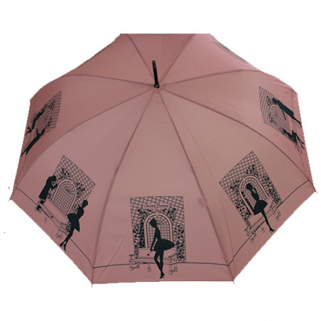 Parapluie canne rose romances Chantal Thomass
