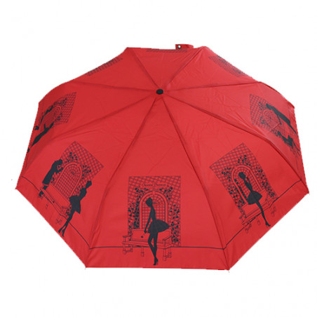 Parapluie pliant rouge romances Chantal Thomass