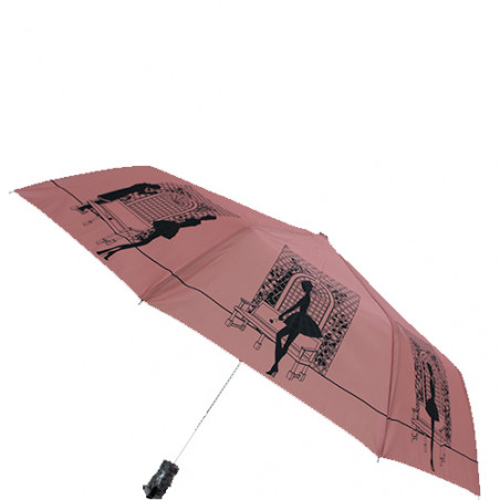 Parapluie pliant rose romances Chantal Thomass