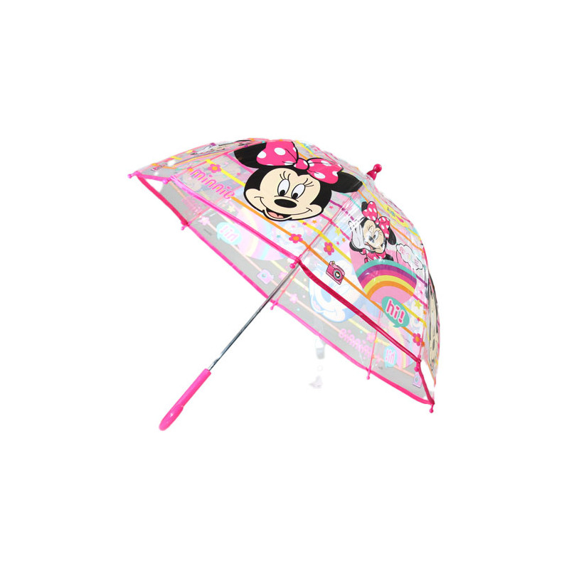 Parapluie cloche transparent Minnie . 
