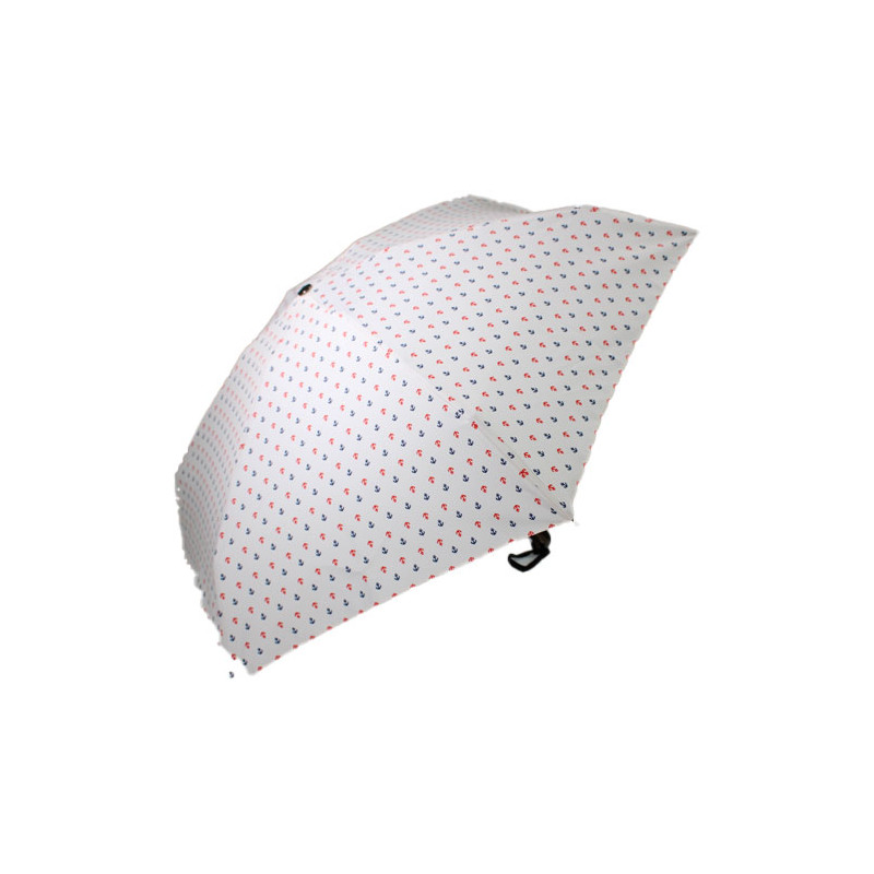 Mini parapluie femme ancre marine tricolore