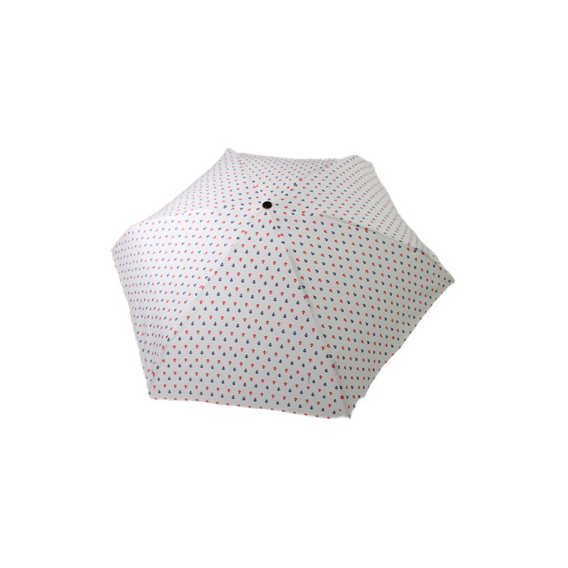 Mini parapluie femme ancre marine tricolore