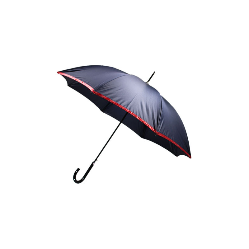 Parapluie canne bleu marine le Parapluie Français