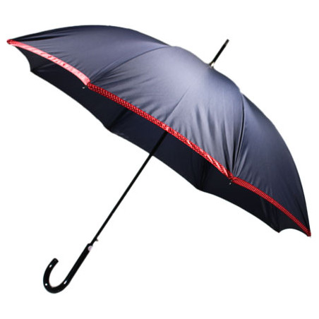 parapluie canne bleu marine marque le parapluie français