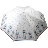 Parapluie de luxe pliant caniches tricolores