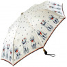 Parapluie de luxe pliant caniches tricolores