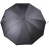 Parapluie long noir grande résistance Knirps