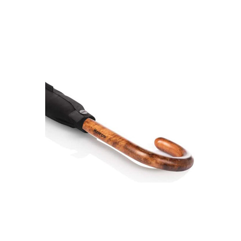 Parapluie long noir grande résistance Knirps