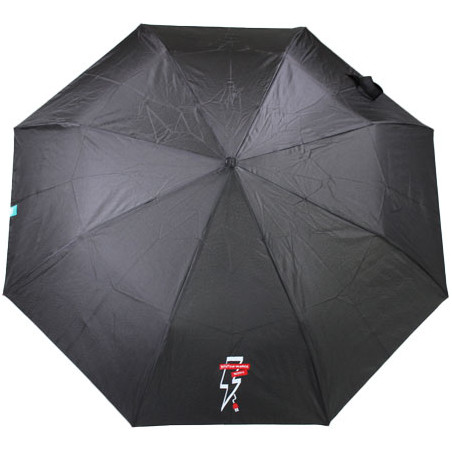 Parapluie noir et rouge pliant ado. ouverture automatique