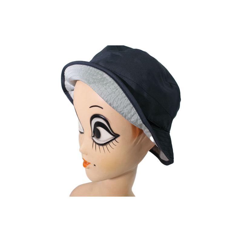 Bob de pluie petit prix gris bleu pour femme 