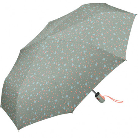 Parapluie pliant Esprit gris à pois