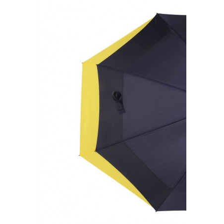 Parapluie golf léger tempête bleu jaune