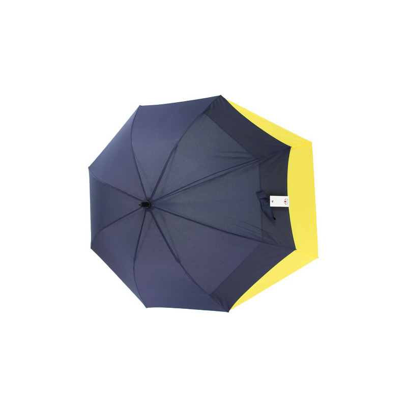 Parapluie golf léger tempête bleu jaune