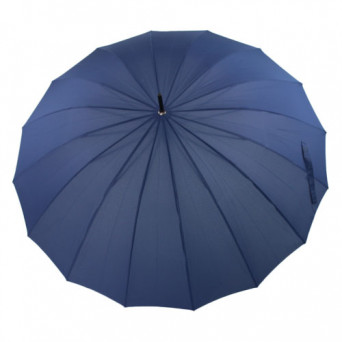 Grand parapluie 16 baleines bleu marine