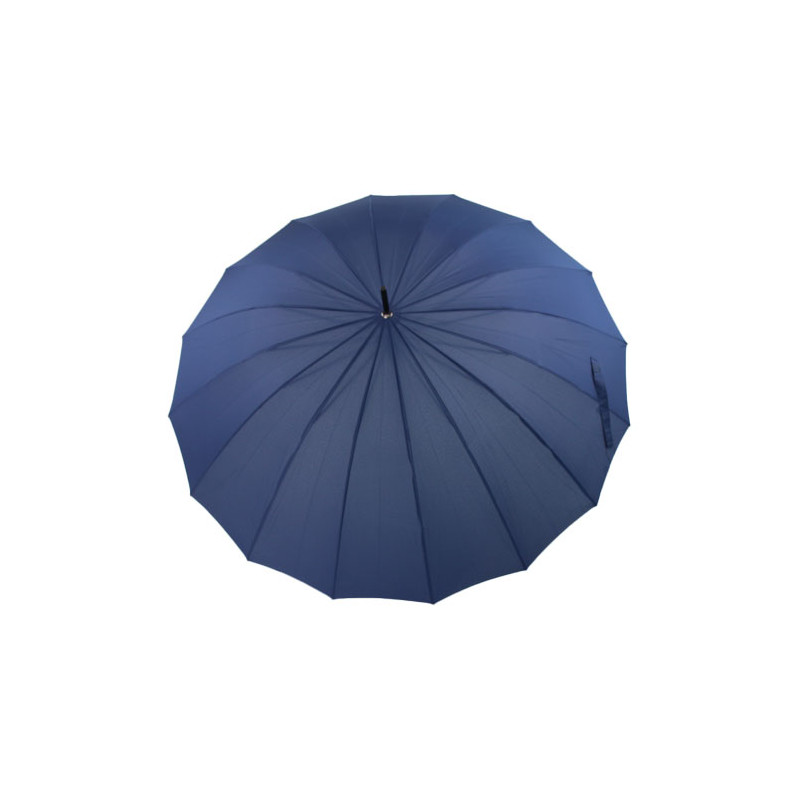 Grand parapluie 16 baleines bleu marine