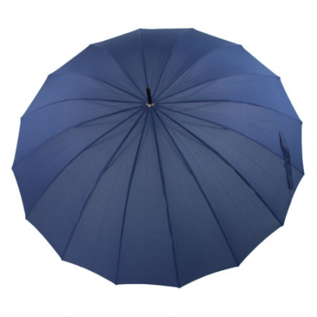 Grand parapluie 16 baleines bleu marine