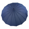 Grand parapluie 16 baleines bleu marine
