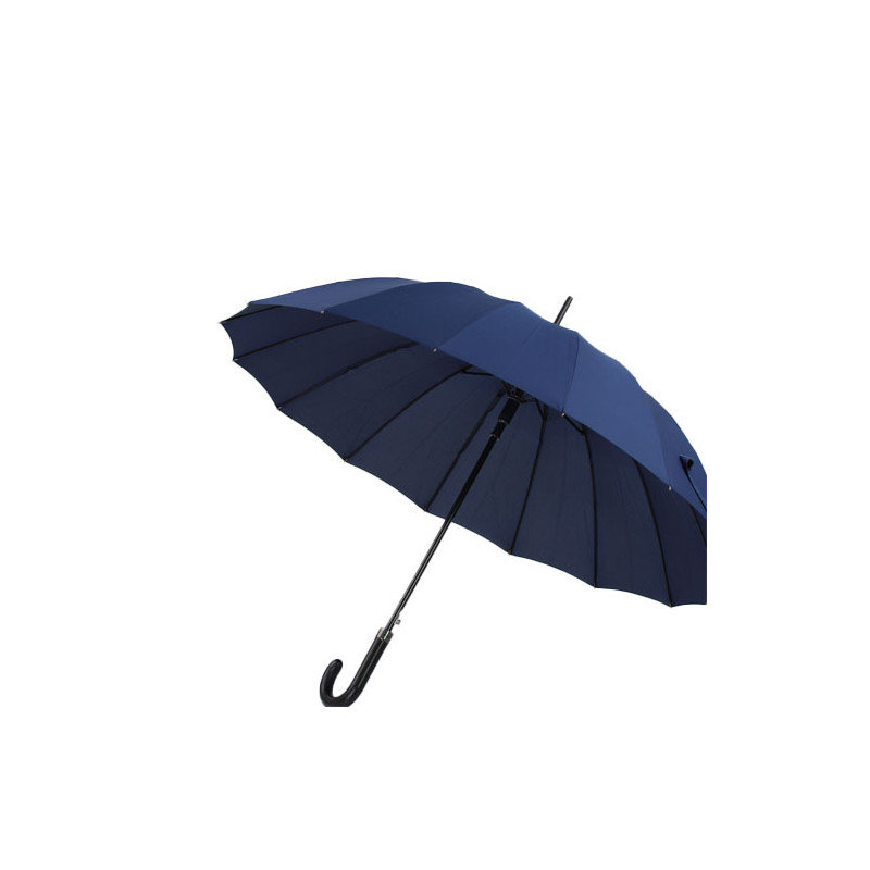 Grand parapluie 16 baleines bleu marine