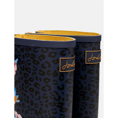 Bottes de pluie femme originales en bleu marine