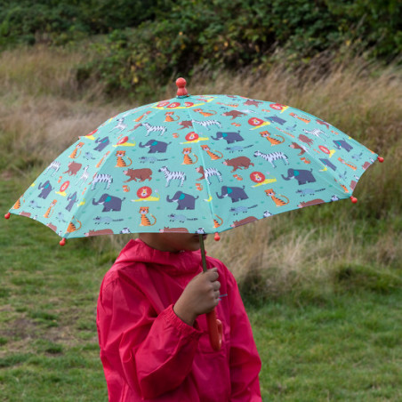 Parapluie enfant les animaux de la savane