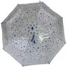 Parapluie enfant transparent bleu étoiles