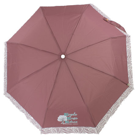 parapluie pliable écologique couleur prune ouverture automatique