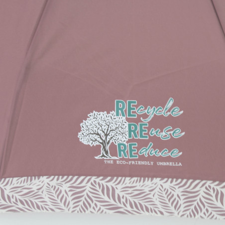 parapluie pliable écologique couleur prune ouverture automatique