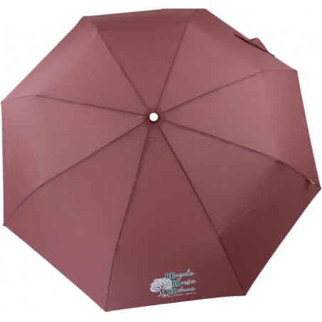 petit parapluie pliable écologique couleur prune