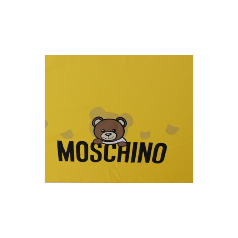 Mini parapluie jaune Moschino teddy bear avec trousse