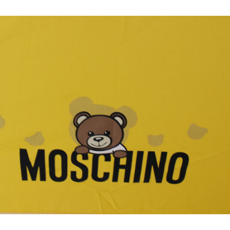 Mini parapluie jaune Moschino teddy bear avec trousse