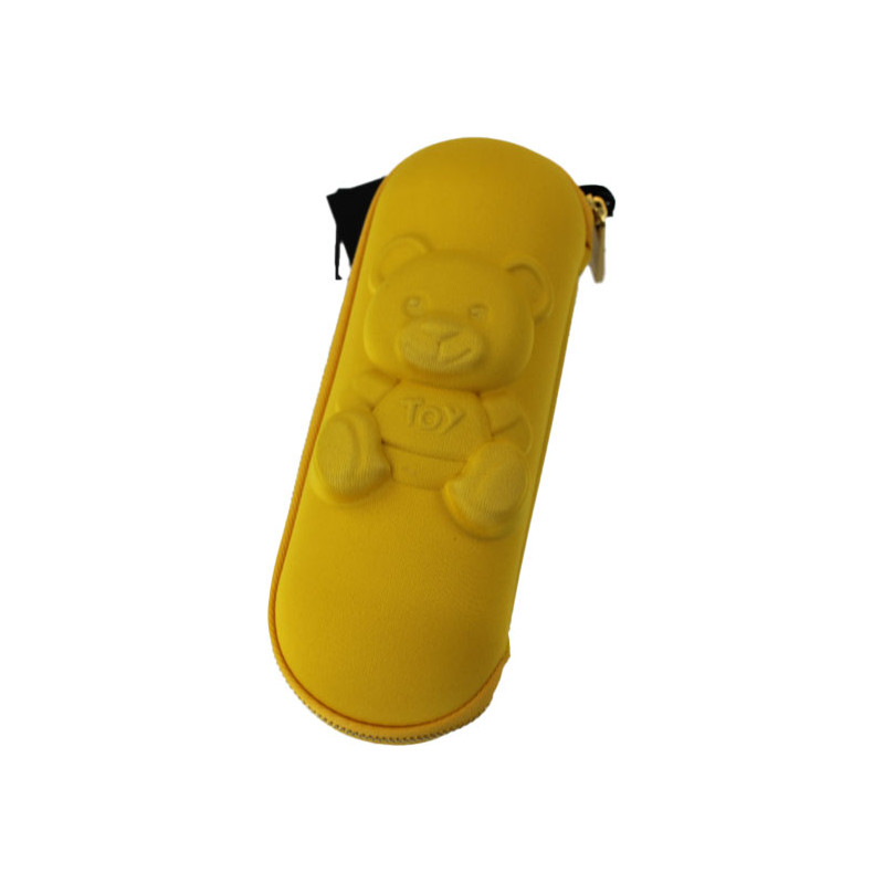 Mini parapluie jaune Moschino teddy bear avec trousse