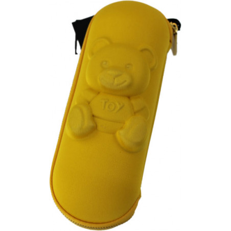 Mini parapluie jaune Moschino teddy bear avec trousse