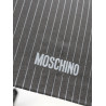 Parapluie pliant noir rayures par Moschino