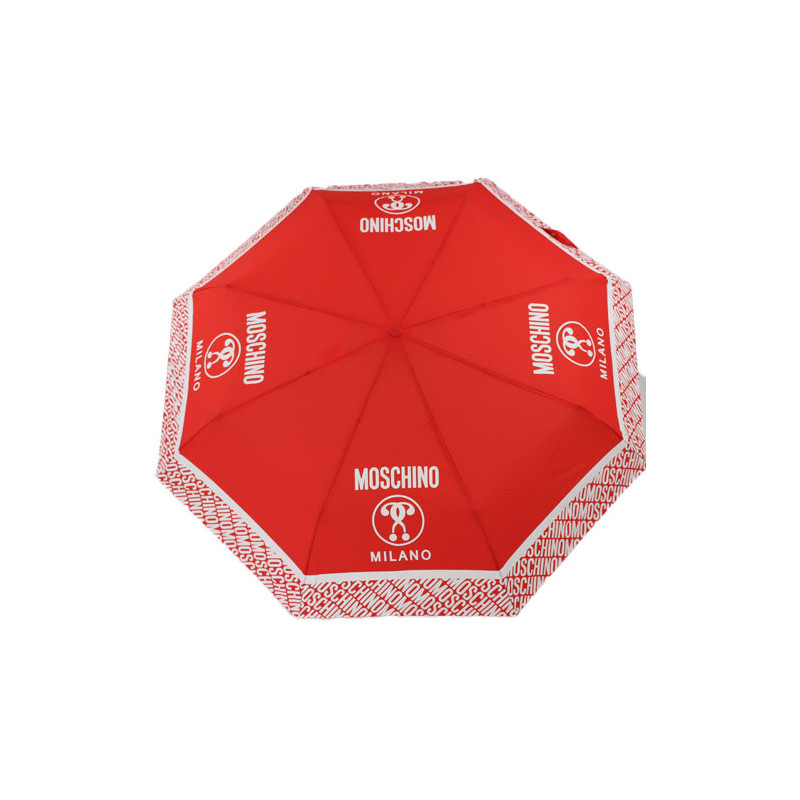 Parapluie rouge Moschino Milano pliant M charm