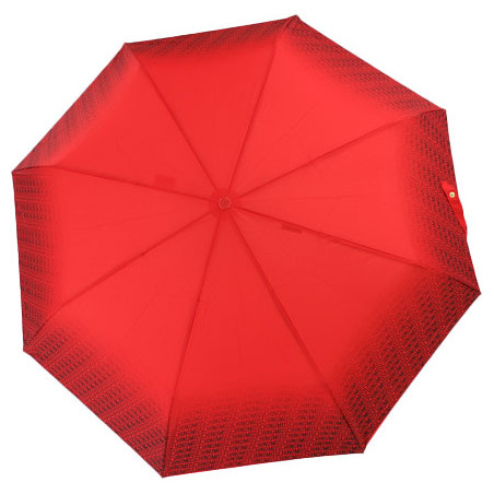 Parapluie rouge pliant moschino