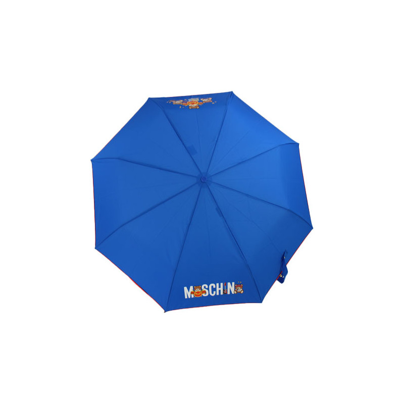 Parapluie bleu pliant Moschino Teddy Bear