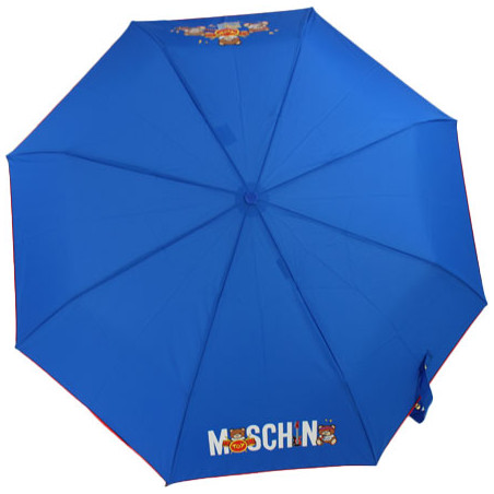 Parapluie bleu pliant Moschino Teddy Bear