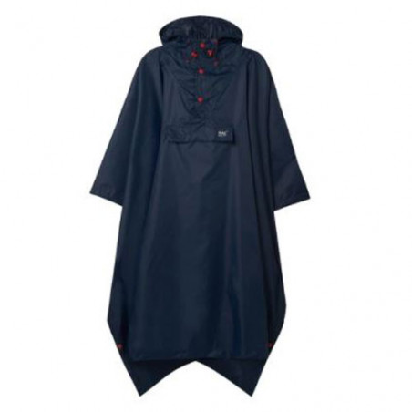 Poncho bleu marine idéal randonnée