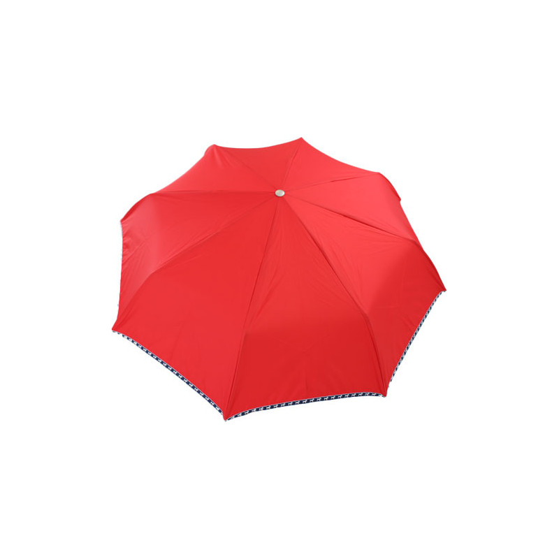 Parapluie de luxe pliant rouge scottich