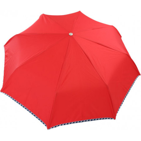 Parapluie de luxe pliant rouge scottich